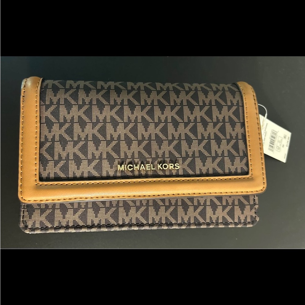 Michael Kors Jet Set Mini Logo Nylon Crossbody